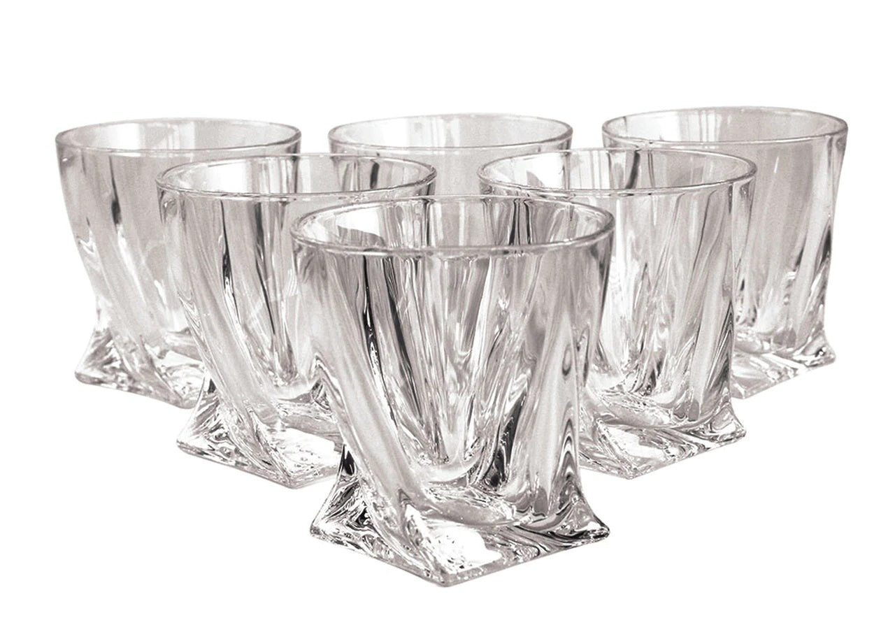Tipperary Crystal Twist Tumbler Set Of 6