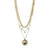 Pilgrim Jewellery Necklace Air Gold Plated