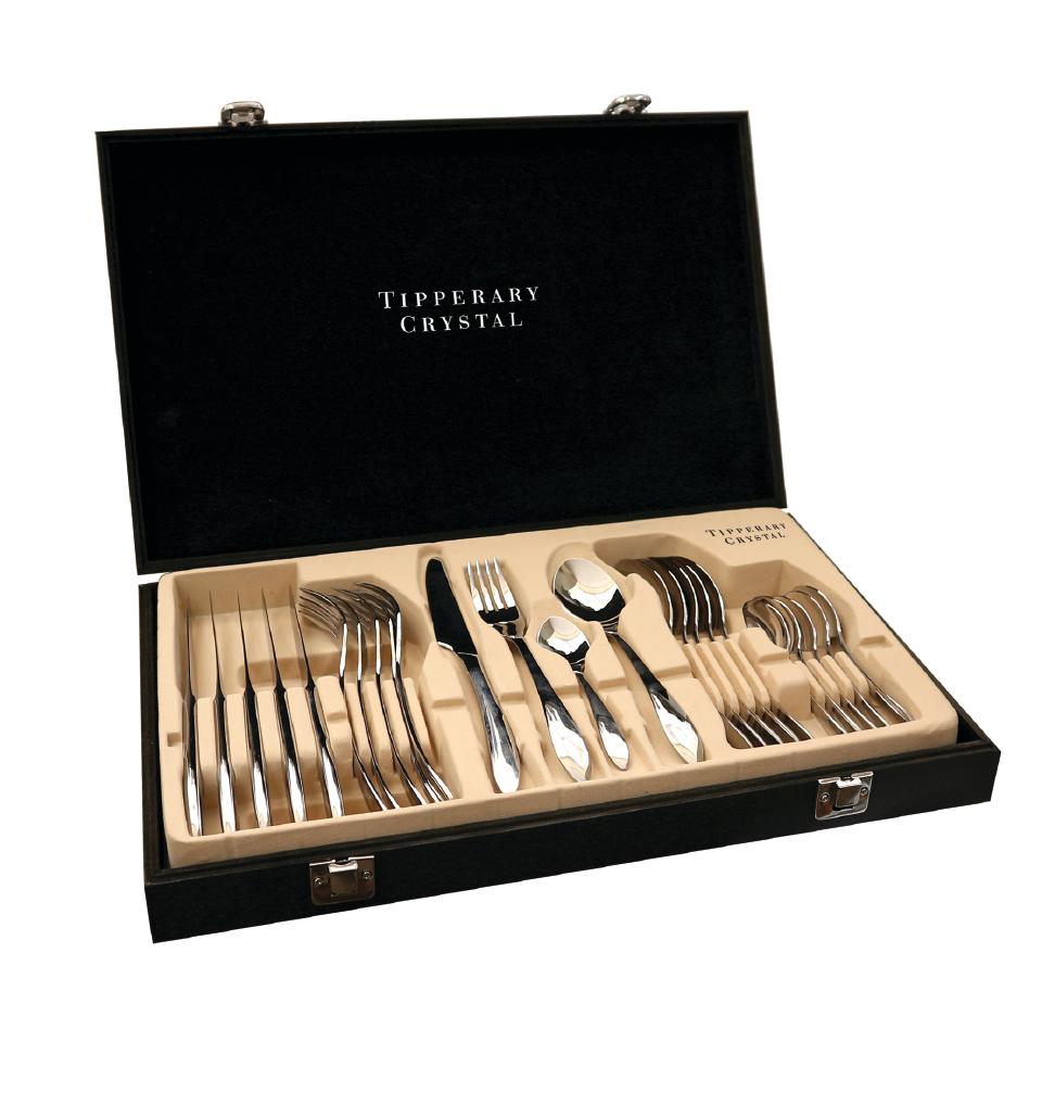 Tipperary Crystal Milano 24pce Cutlery