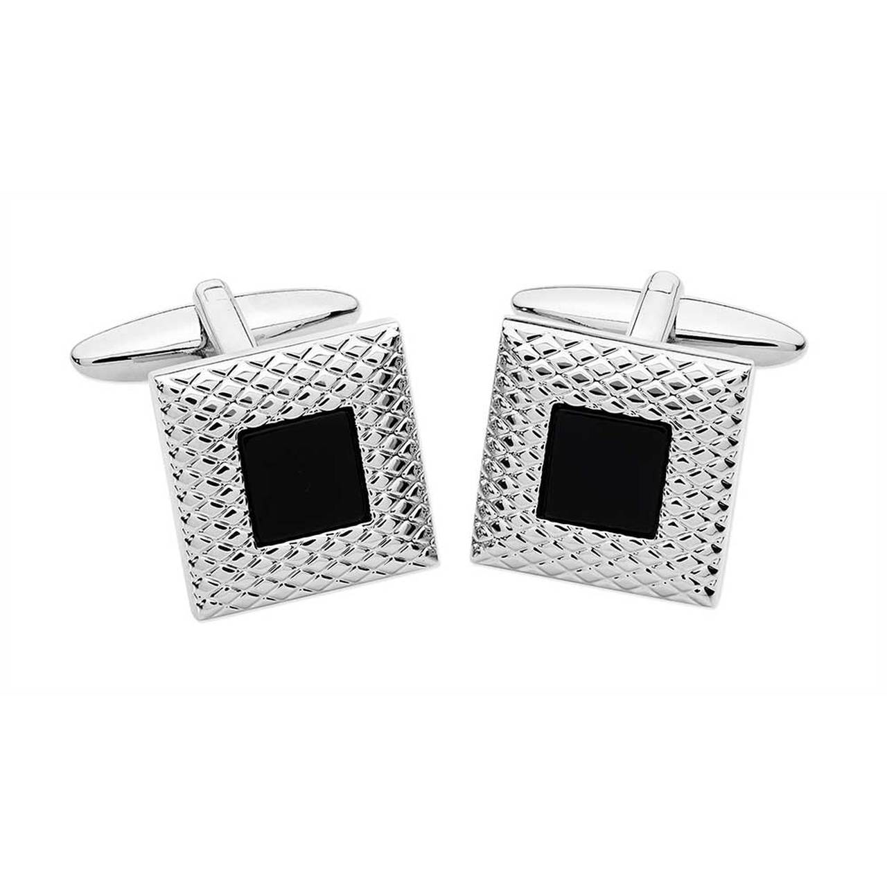 Tipperary Crystal Onyx Cufflinks