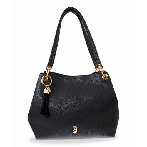 Tipperary Crystal Tote Bag-Sicily-Black