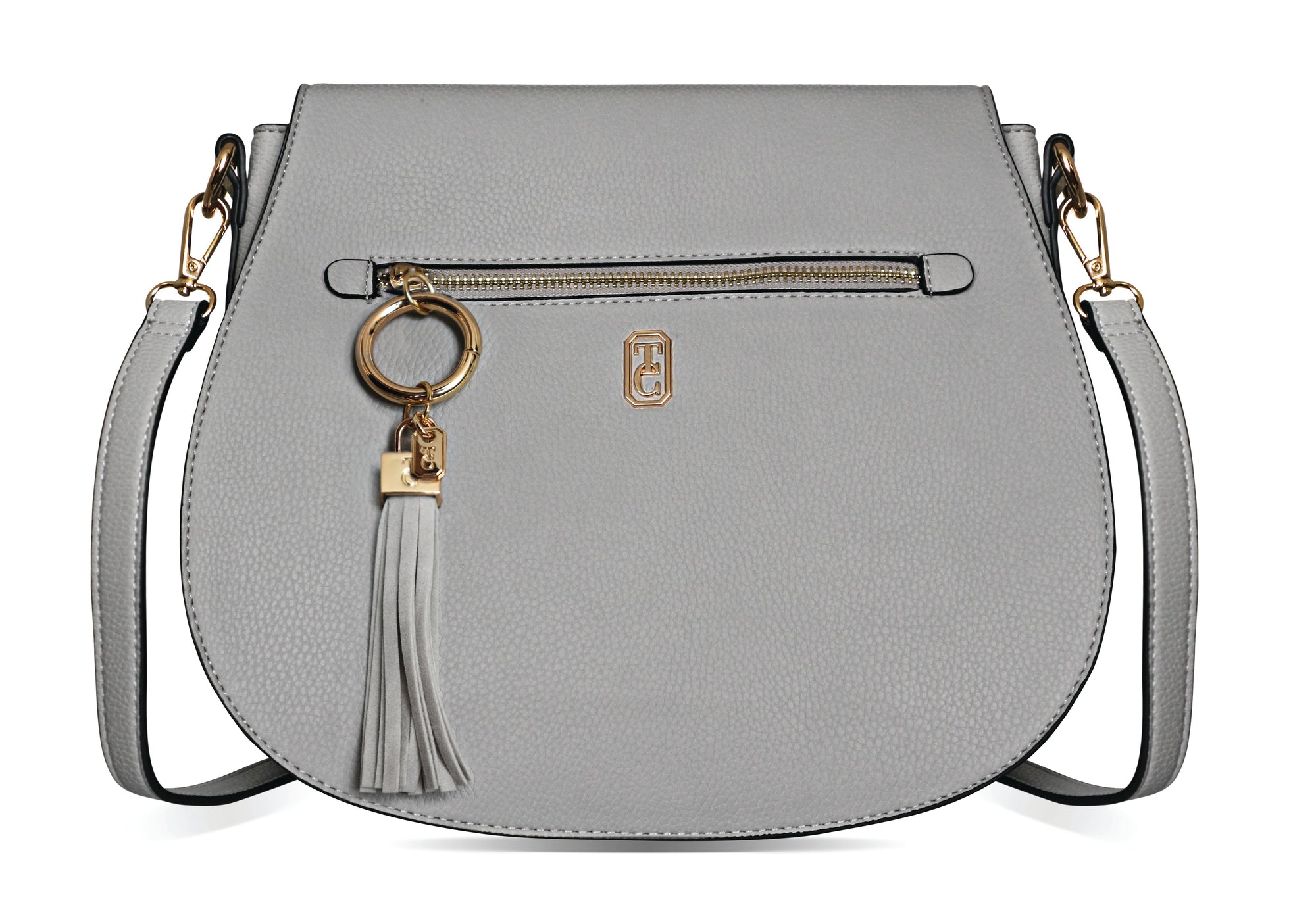 Tipperary Crystal Grey Satchel Bag