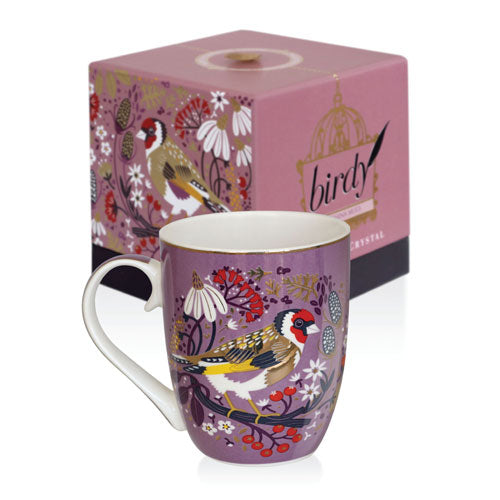 Tipperary Crystal Birdy-Goldfinch Mug