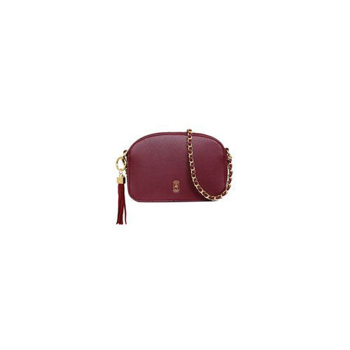 Tipperary Crystal Cannes Shoulder Burgundy Bag