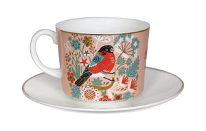 Tipperary Crystal Birdy S/2 Cappuccino Cups