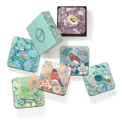 Tipperary Crystal Birdy S/6 Coasters