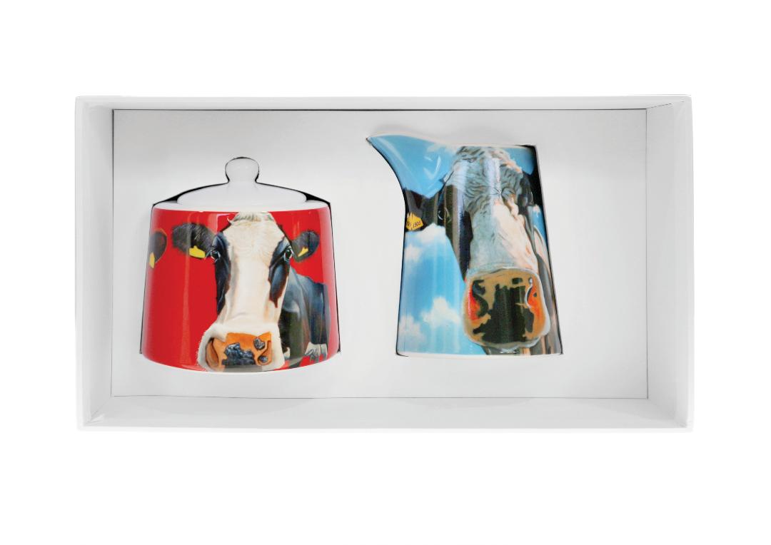 Tipperary Crystal Eoin O Connor Creamer and Sugar Pot Set