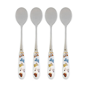 Tipperary Crystal Butterfly Dessert Spoons