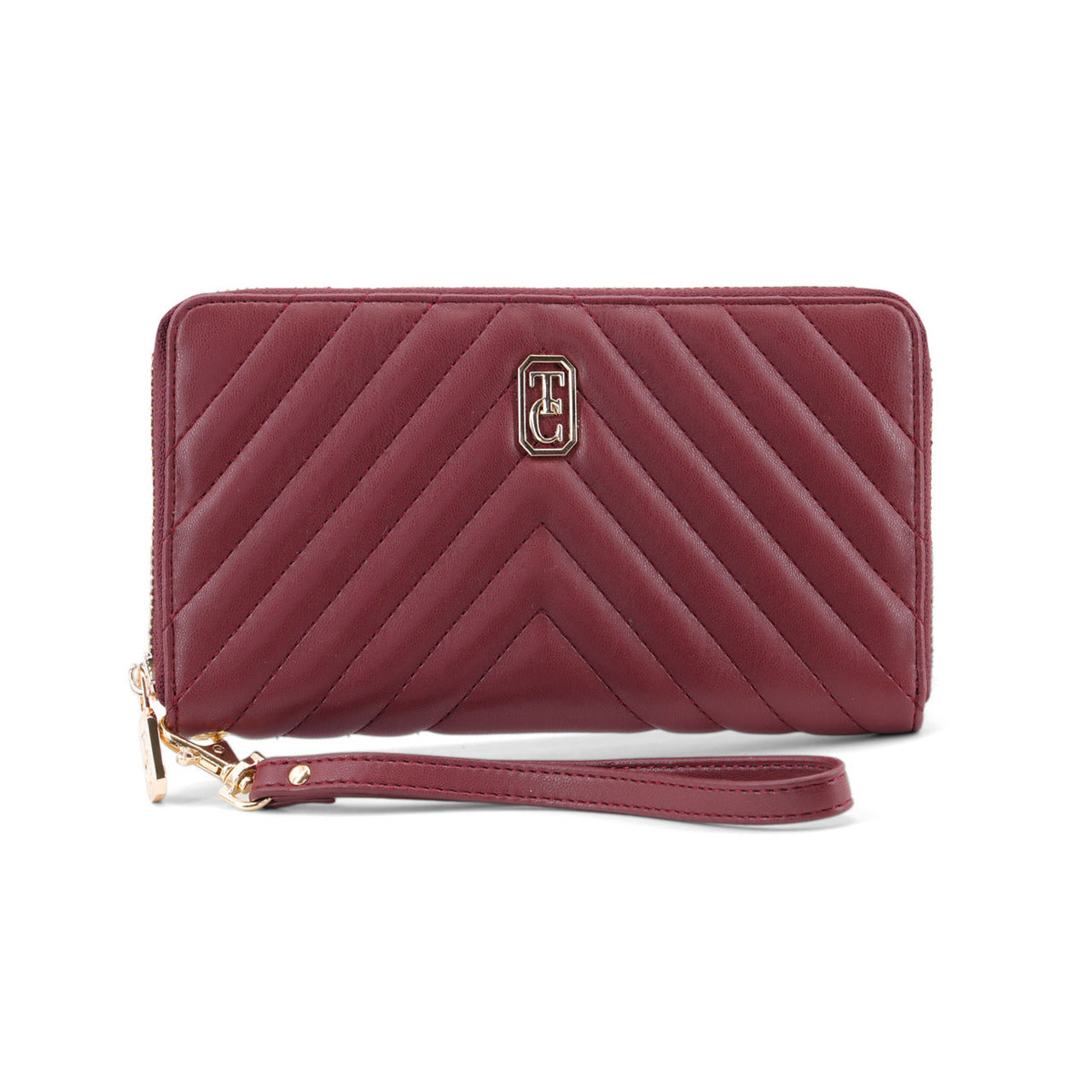 Tipperary Crystal Chevron Burgundy Wallet