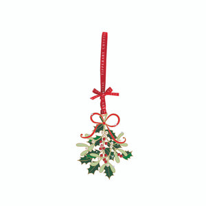 Tipperary Crystal Sparkle Mistletoe Christmas Decoration