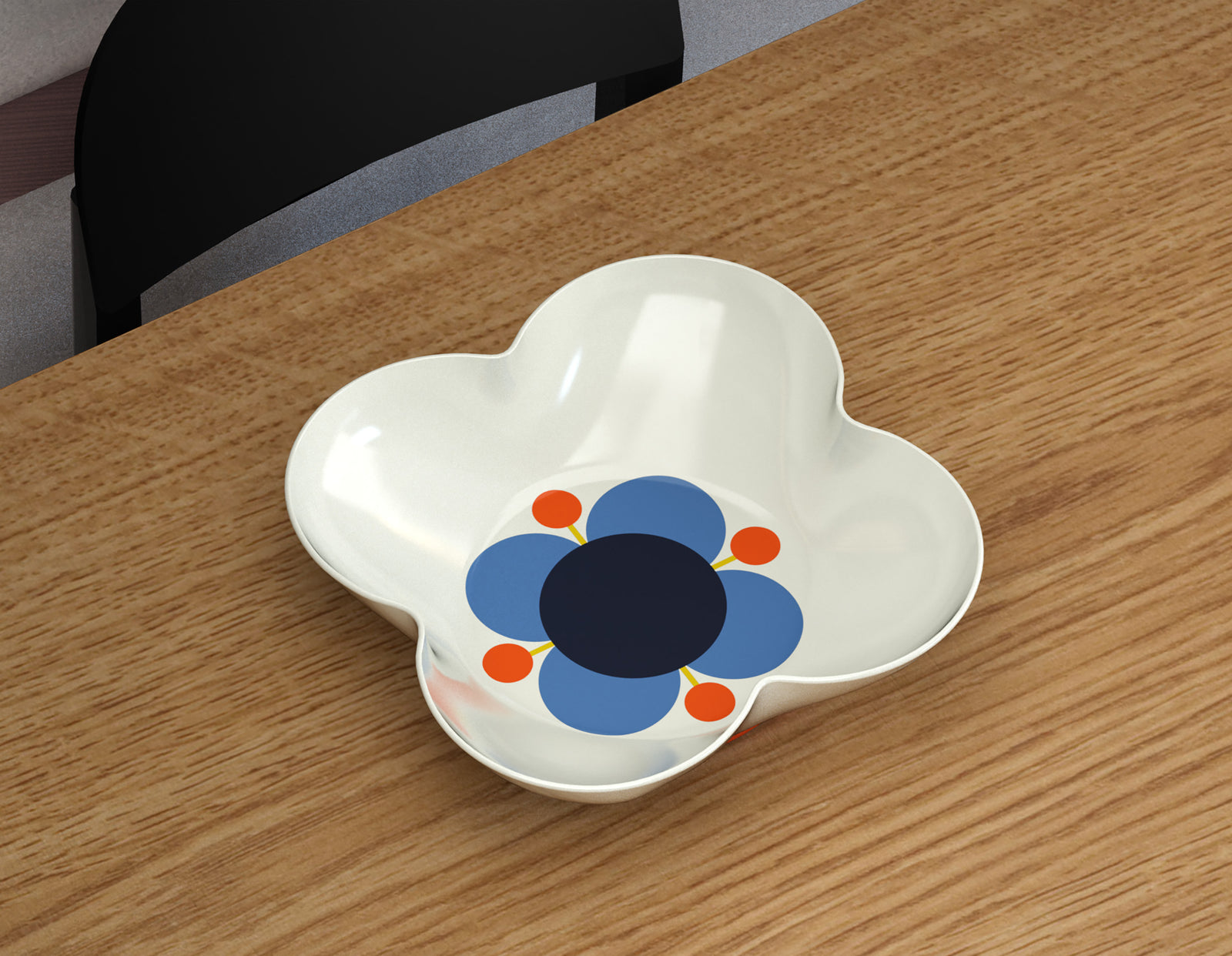 Orla Kiely Flower Shaped Serving Bowl