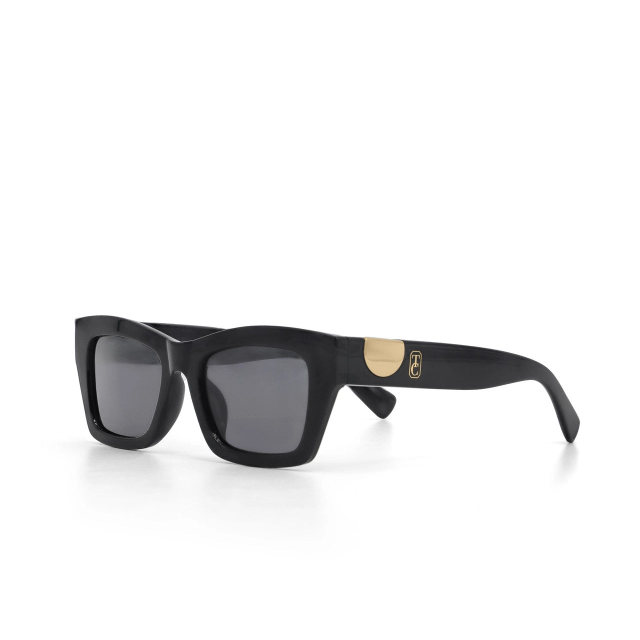 Tipperary Crystal Havana Sunglasses-Black