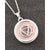 Equilibrium Brow Chakra Rose Quartz Silver Plated Necklace