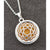 Equilibrium Crown Chakra Citrine Silver Plated Necklace