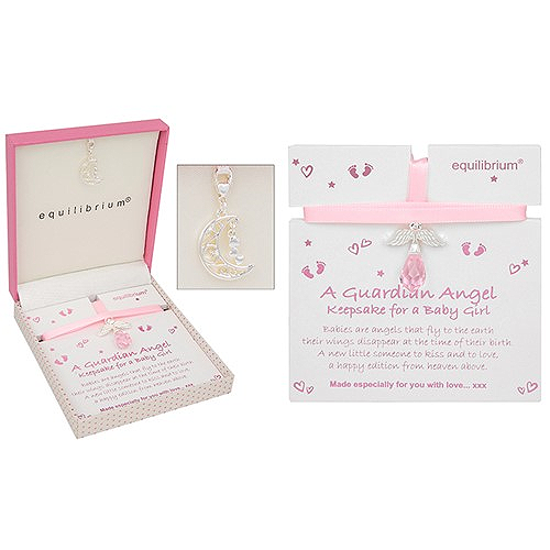 Equilibrium Jewellery Guardian Angel Baby Girl