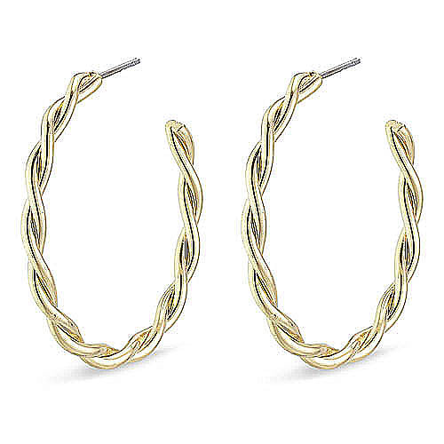Pilgrim Jewellery Hoop Earring Gold