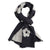 Pure Accessories Terry Flowers Scarf Black
