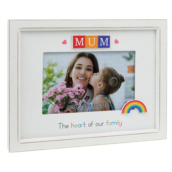 Shudehill Rainbow Scrabble Frame-Mum