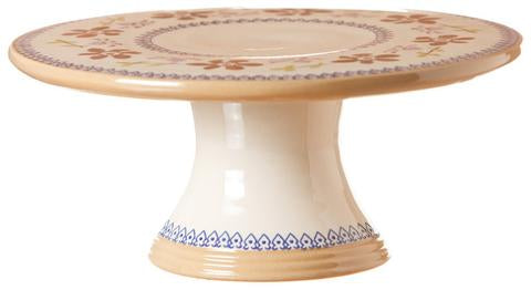 Nicholas Mosse Old Rose 9"Footed Cake Plate