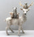 Cherished Moments Silver Reindeer With Animals