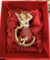 Cherished Moments Red Fairy On Moon Hanging Tree Decoration