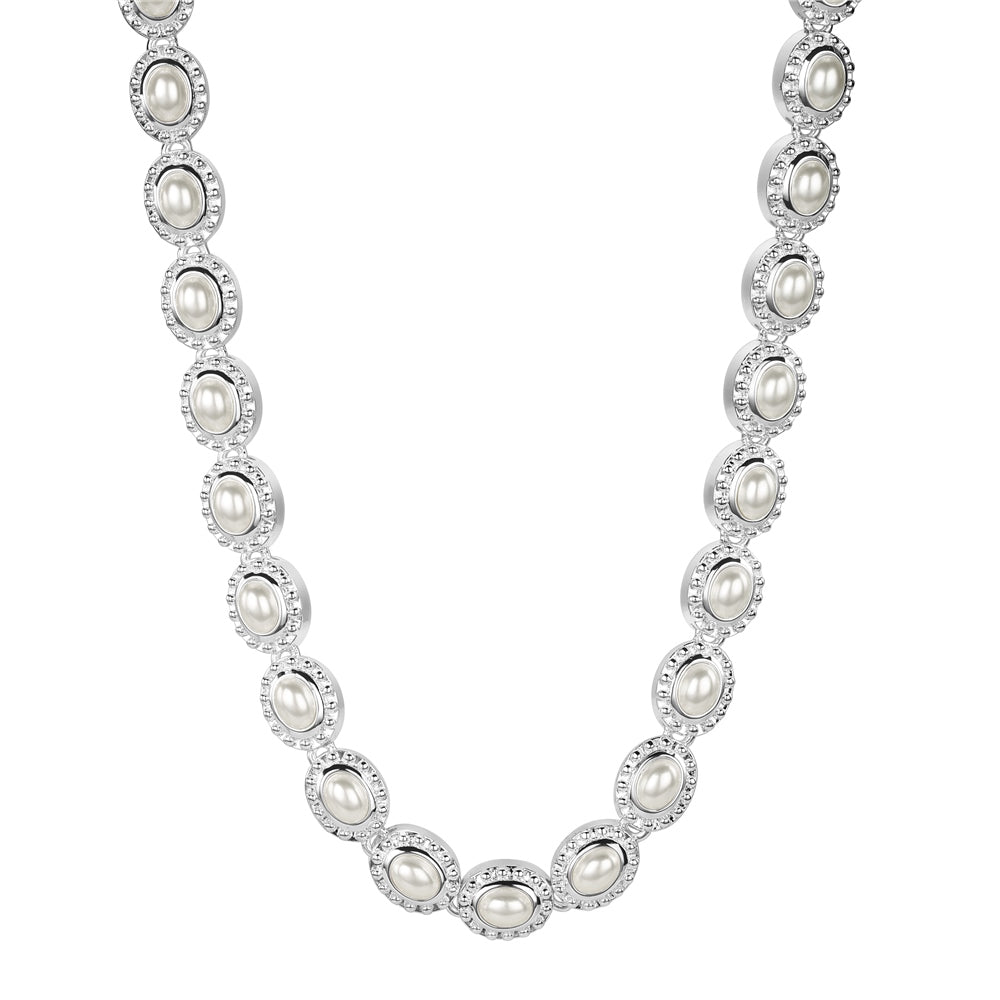 Newbridge Silverware Cascade Chunky Pearl Necklace