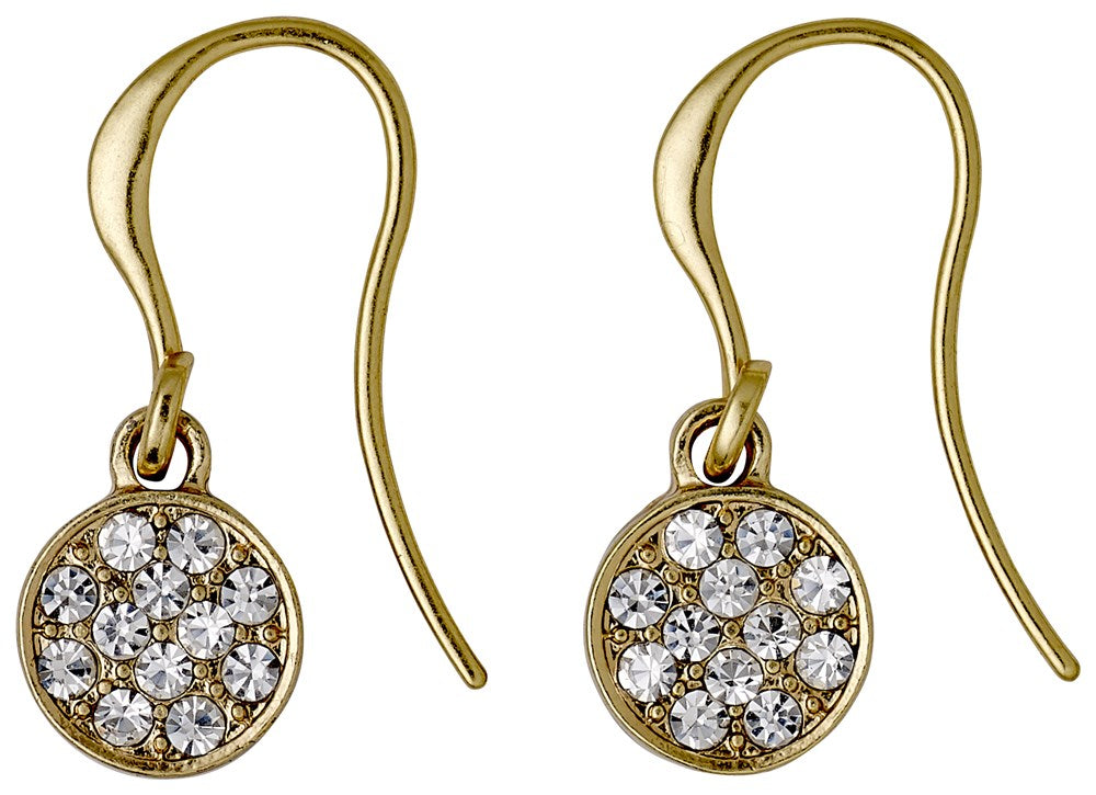 Pilgrim Jewellery Grace Gold Plated Drop Earrings