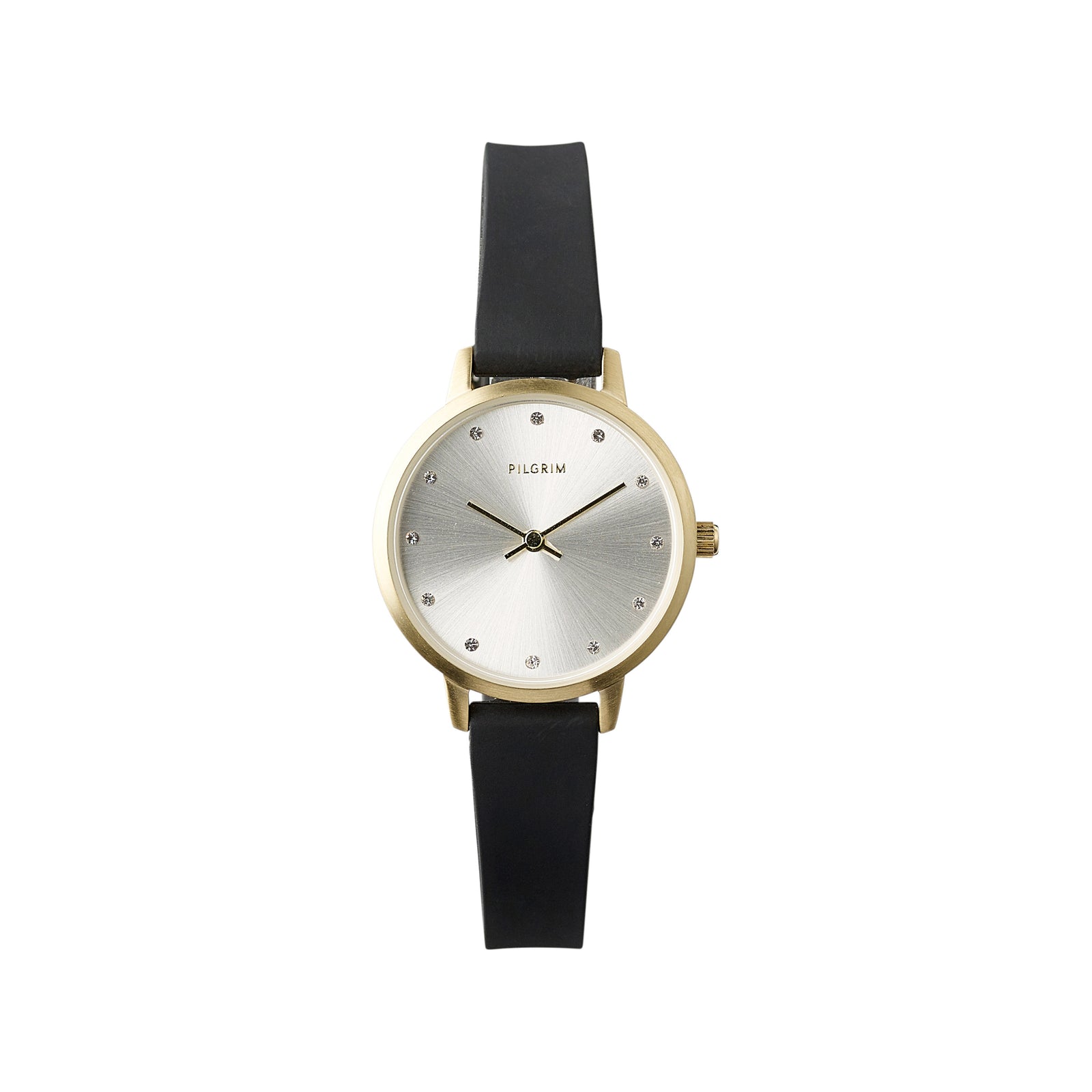 Pilgrim Jewellery Watch Naima Gold Plated : Black