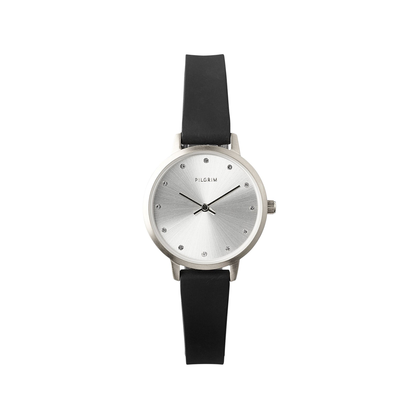 Pilgrim Jewellery Watch Naima Silver : Black