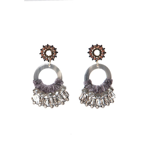 Envy Jewellery Earring Grey