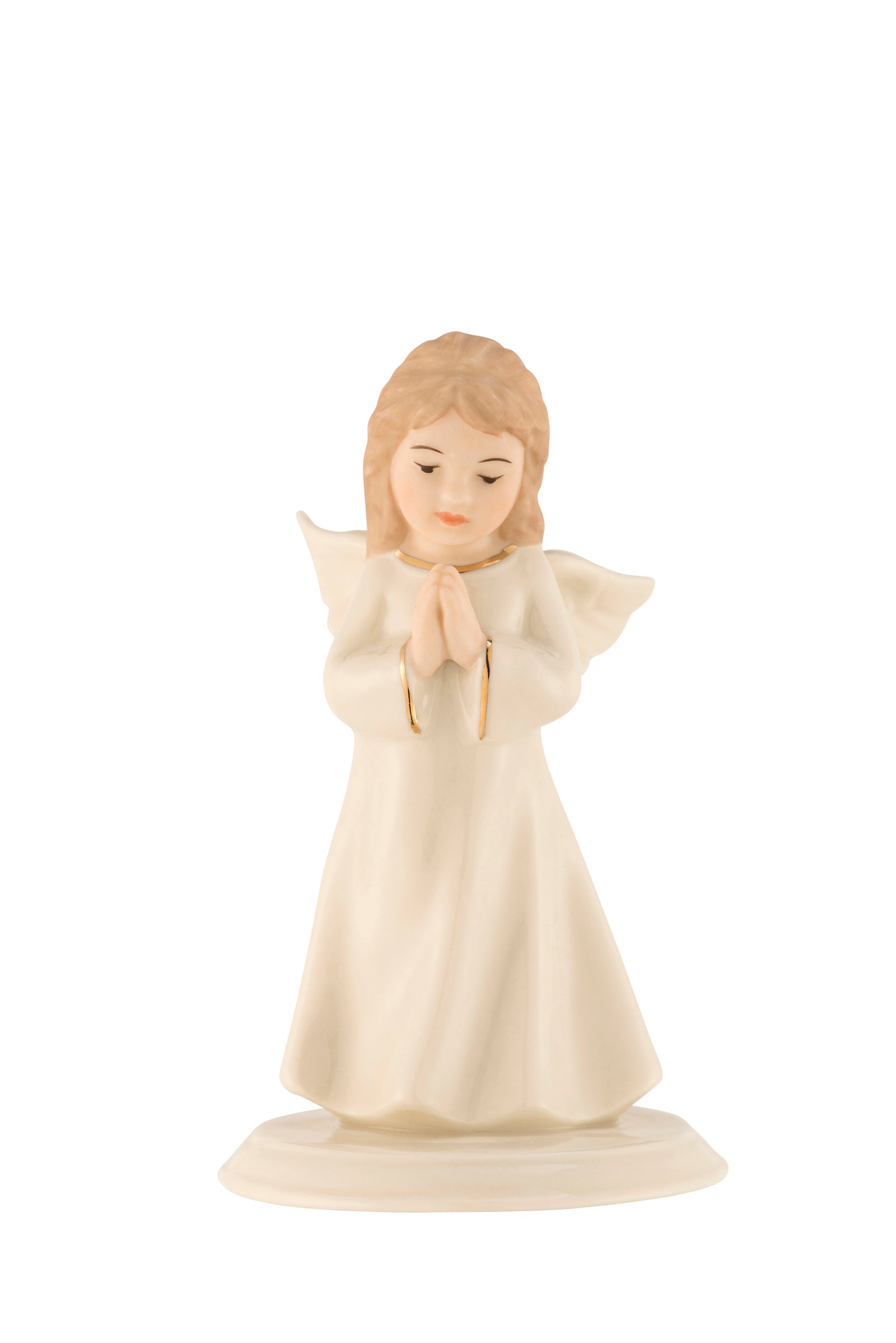 Belleek Living Mini Angel Of Prayer
