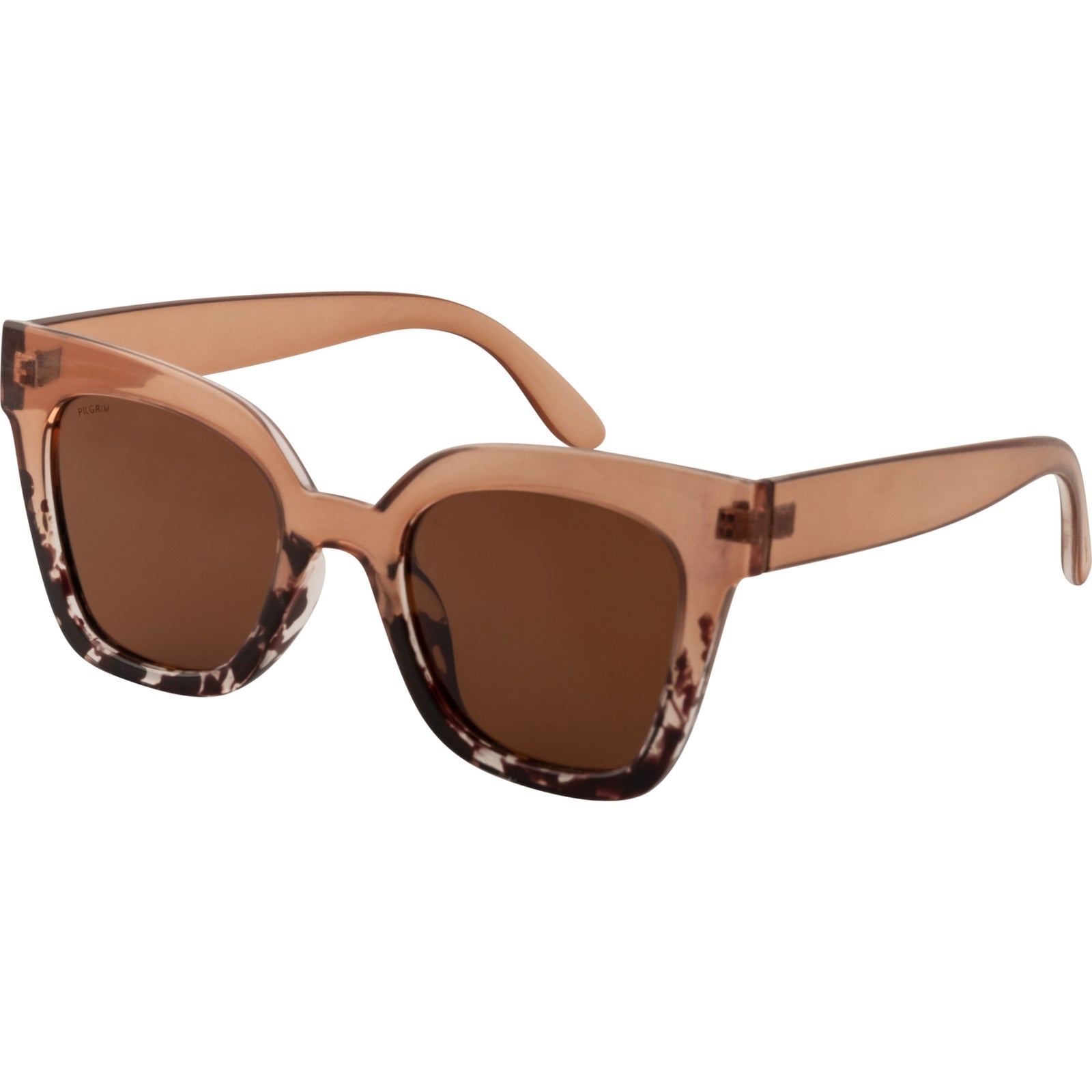Pilgrim Jewellery Sunglasses-Ellera- Brown