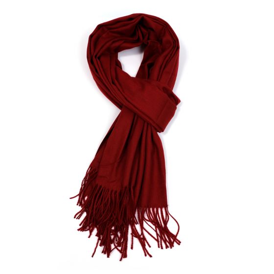 Pure Accessories Fine Pashmina Burgundy