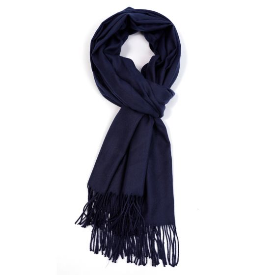 Pure Accessories Fine Pashmina Navy