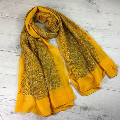 Reevo Mustard Scarf
