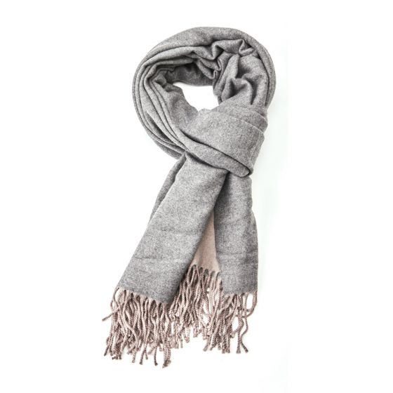 Pure Accessories Scarf Grey/Beige
