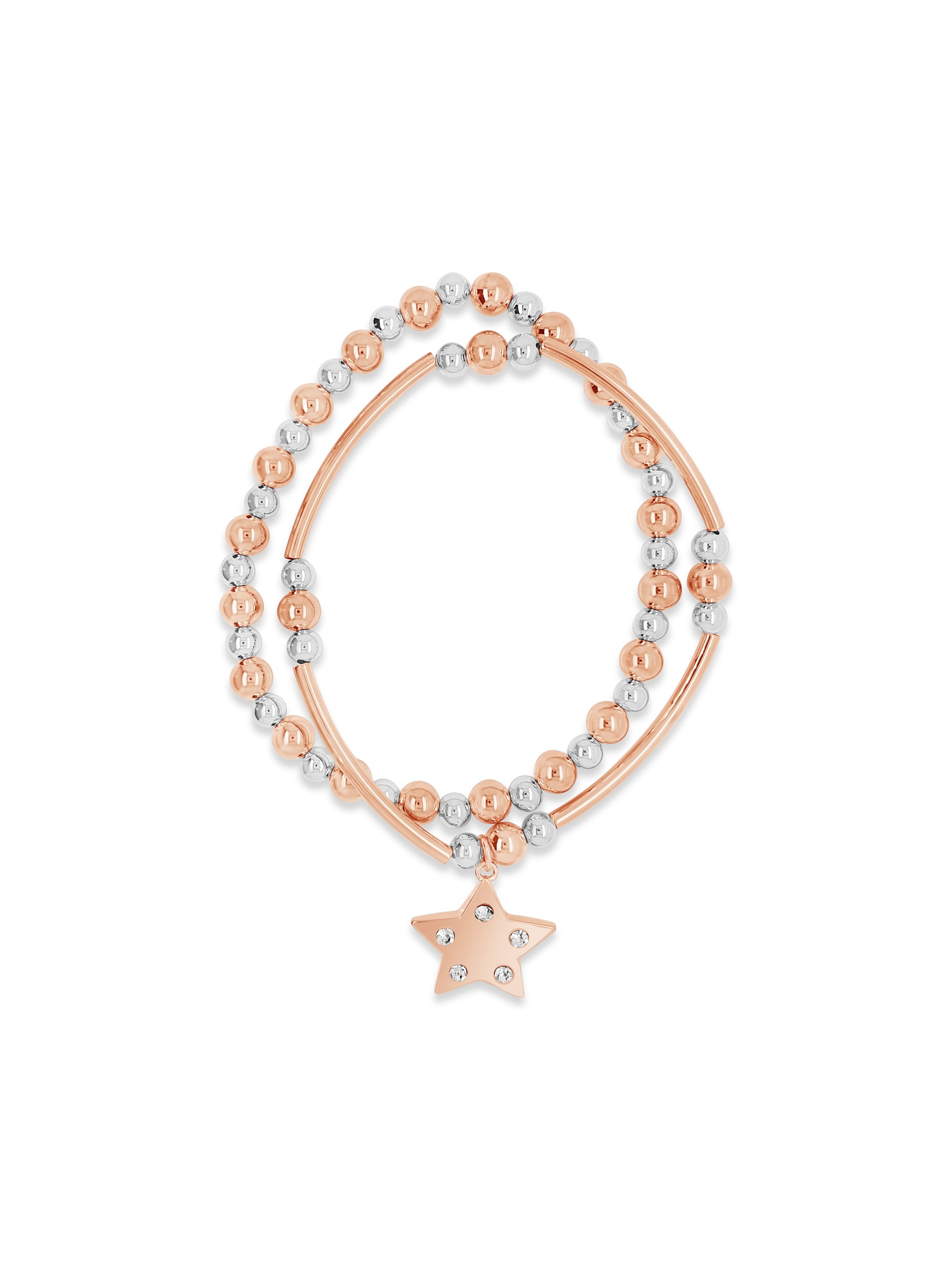 Absolut Jewellery Bracelet Rose/Silver