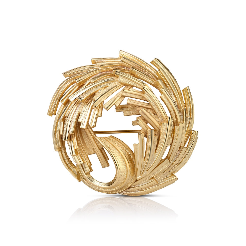 Newbridge Silverware Swirl Brooch