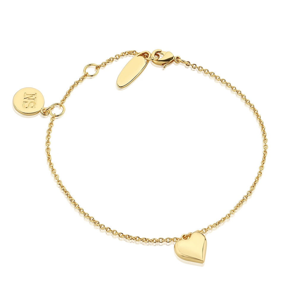 Newbridge Silverware Heart Bracelet
