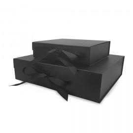 Gift Box Black with Black Ribbon