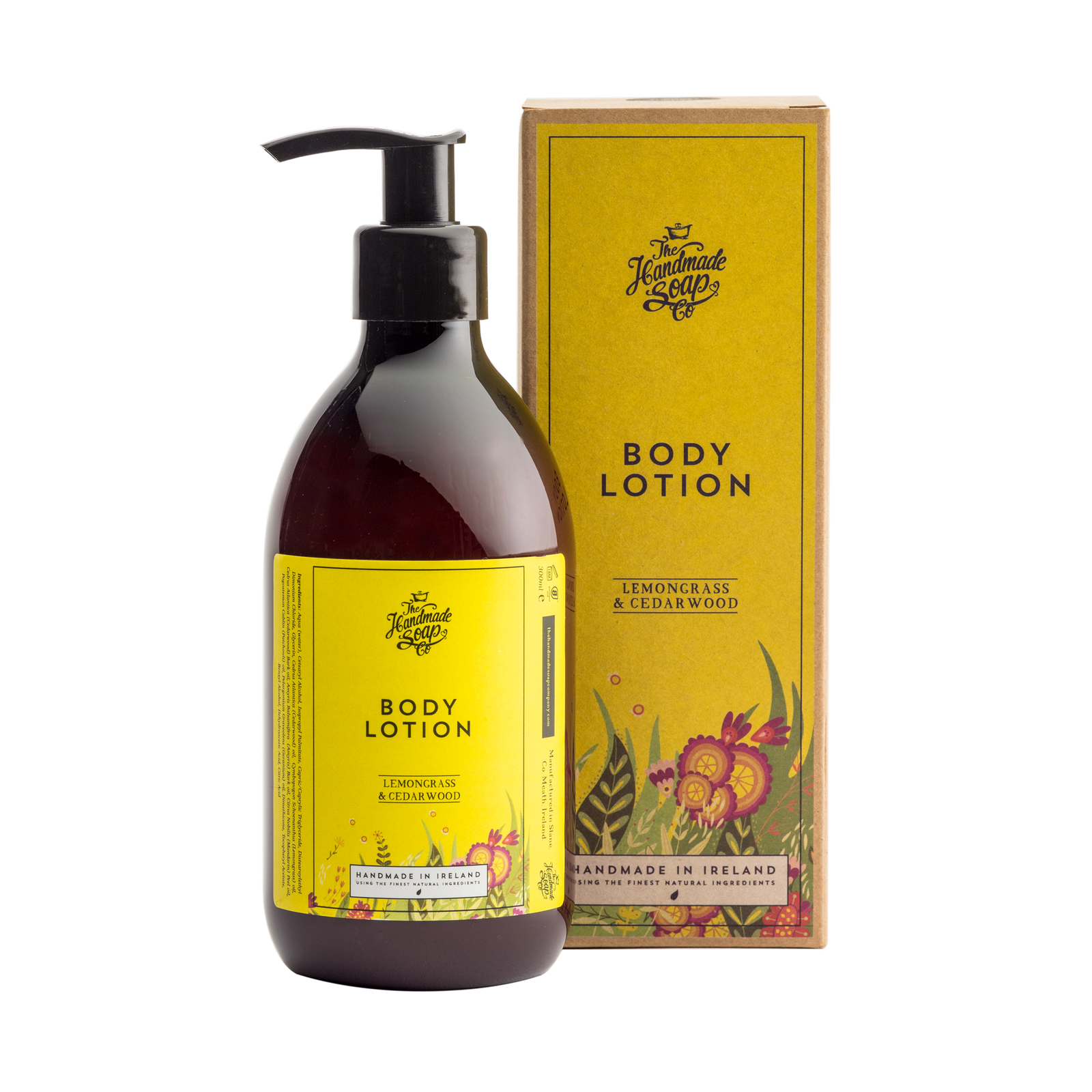 The Handmade Soap Company Lemongrass and Cedarwood Body Lotion 300ml