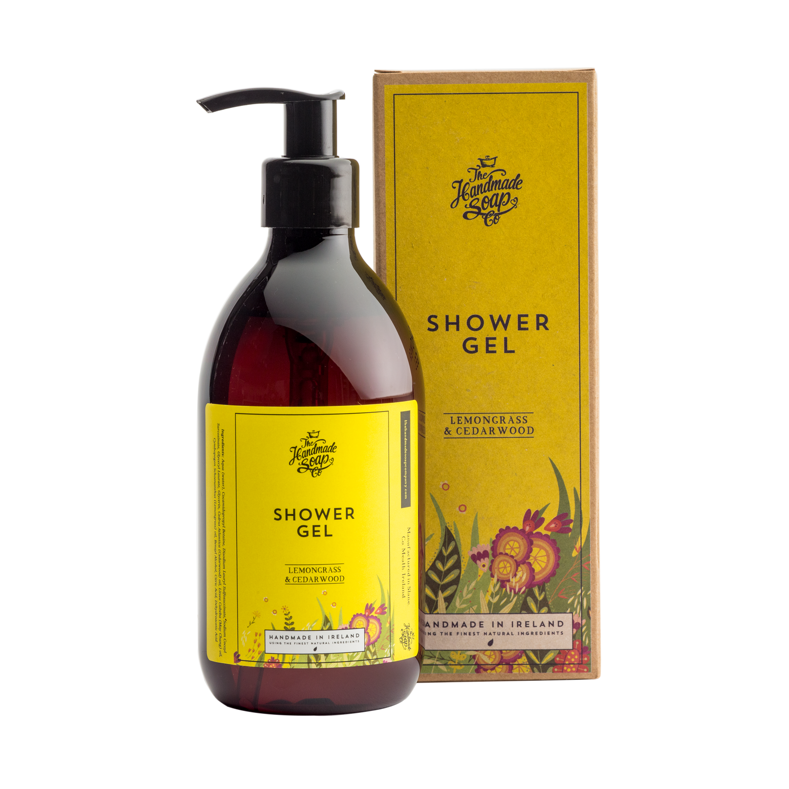 The Handmade Soap Company Lemongrass and Cedarwood Shower Gel 300ml