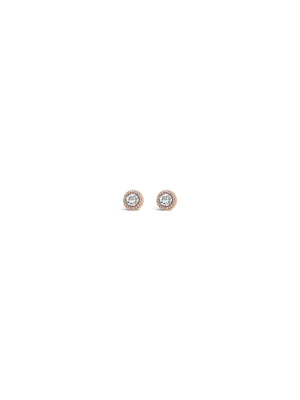 Absolute Jewellery Rose Gold Clip On Earring