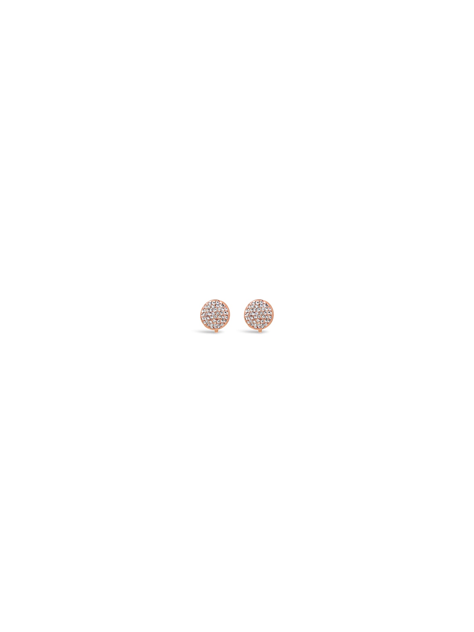 Absolute Jewellery Rose Gold Clip On Earring
