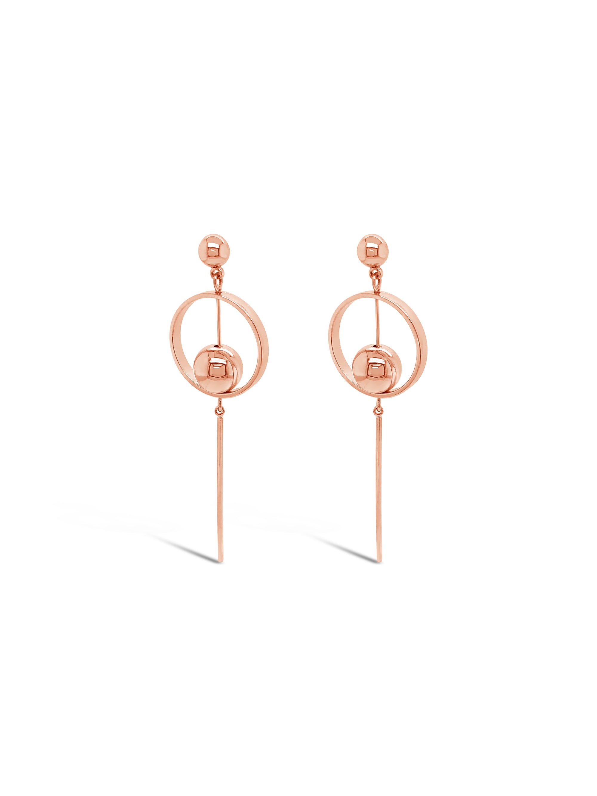 Absolute Jewellery Rose Gold Earring