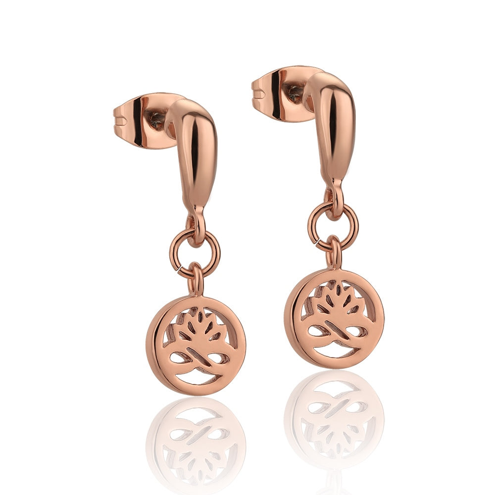 Newbridge Silverware Rose Gold Earring
