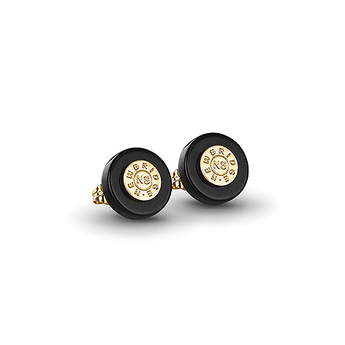 Newbridge Silverware Black Stud Earring