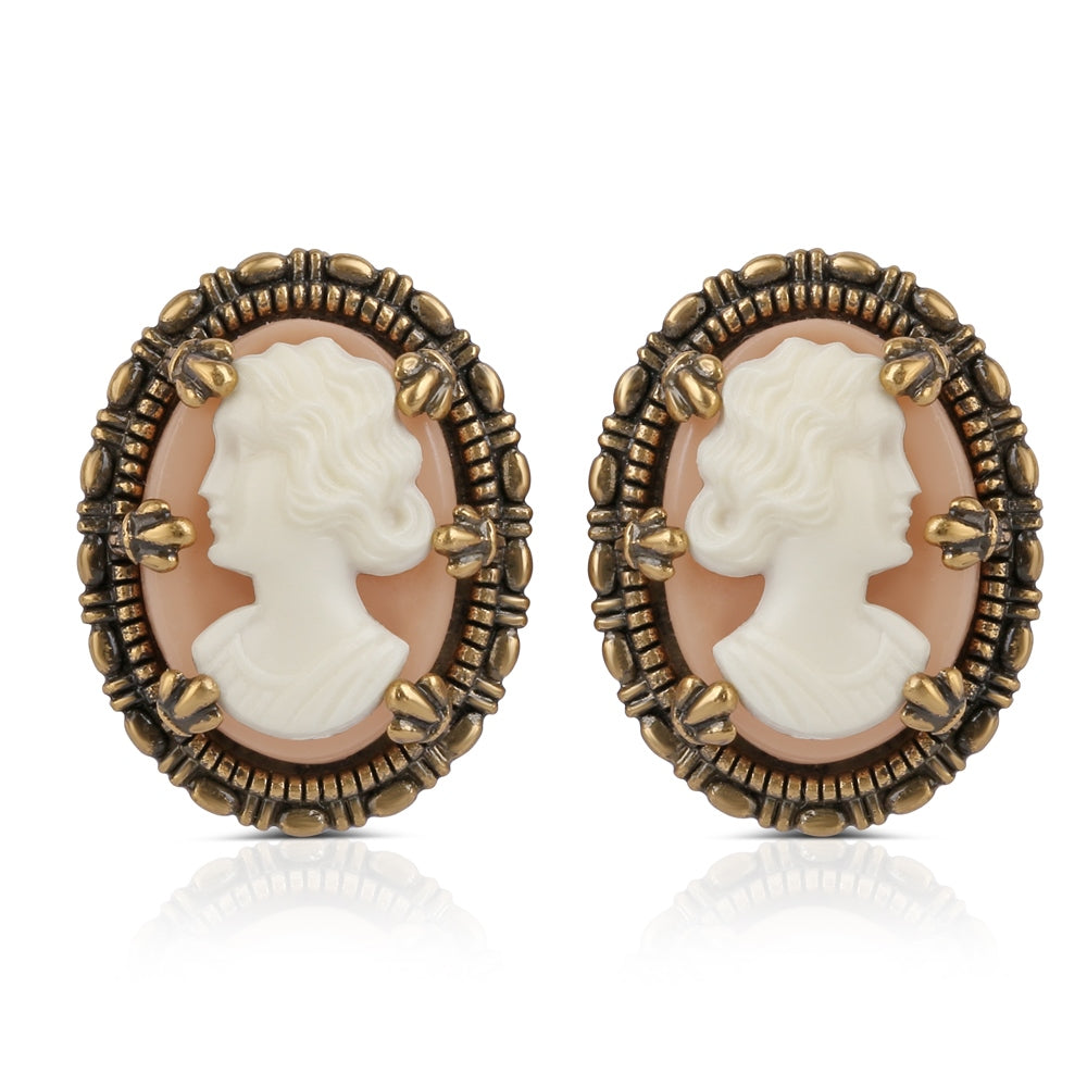Newbridge Silverware Cameo Earrings