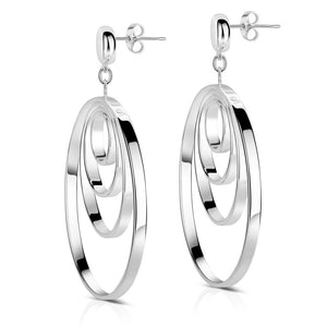 Newbridge Silverware Spiral Earrings
