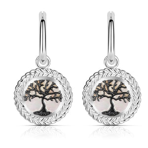 Newbridge Silverware Tree Of Life Earrings